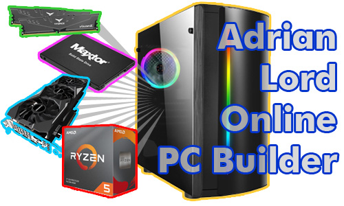 Online PC Spec Builder from Adrian Lord