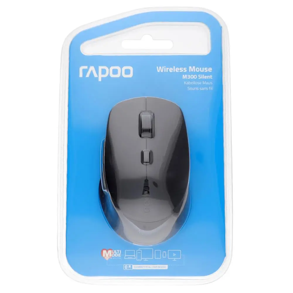 Rapoo M300 Silent Wireless Mouse – Bluetooth & 2.4GHz Multi-Mode – 1600 DPI